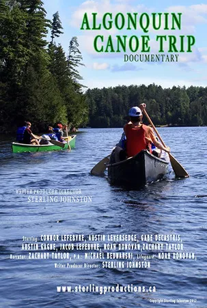 Póster de Algonquin Canoe Trip