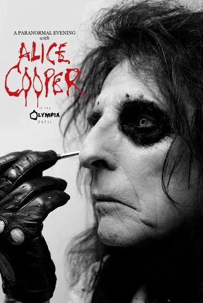 Póster de Alice Cooper - A Paranormal Evening at the Olympia Paris