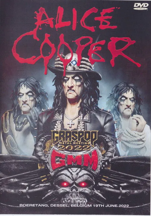 Póster de Alice Cooper - Graspop Metal Meeting 2022