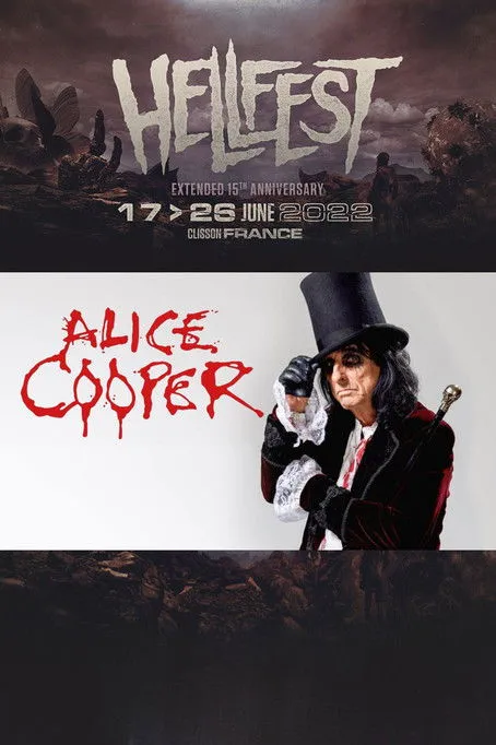 Póster de Alice Cooper - Hellfest