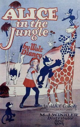 Virginia Davis interpreta a Alice en Alice in the Jungle