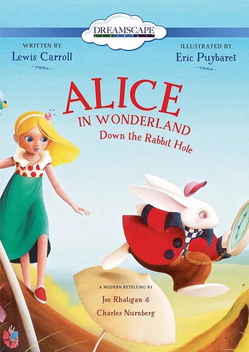 Joanne Froggatt interpreta a Narrator en Alice in Wonderland Down the Rabbit Hole