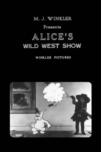 Virginia Davis interpreta a Alice en Alice's Wild West Show