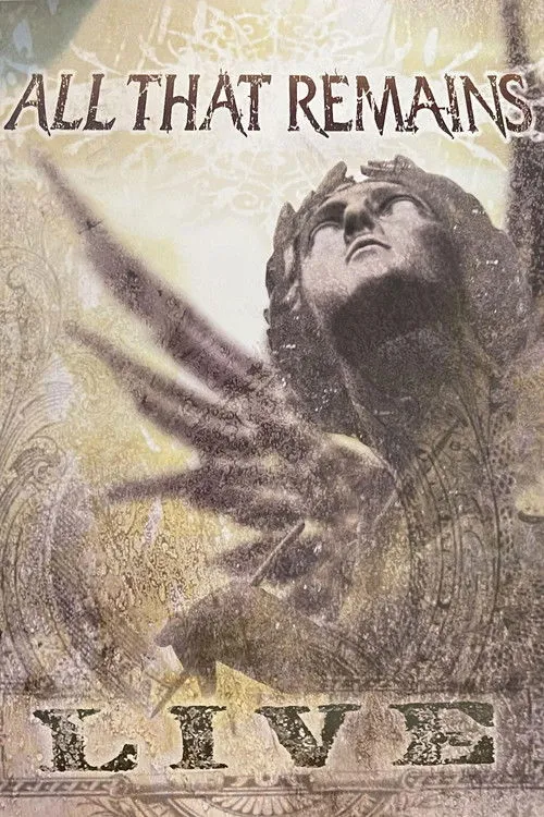 Póster de All That Remains: Live