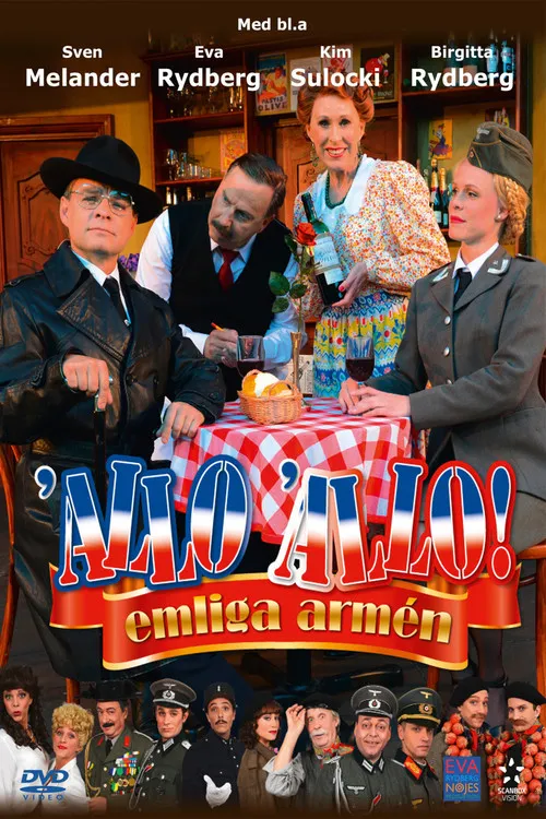 Póster de 'Allo 'allo emliga armén