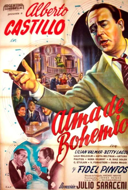 Póster de la película Alma de bohemio