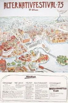 Turid Lundqvist interpreta a en Alternativ Festival 1975