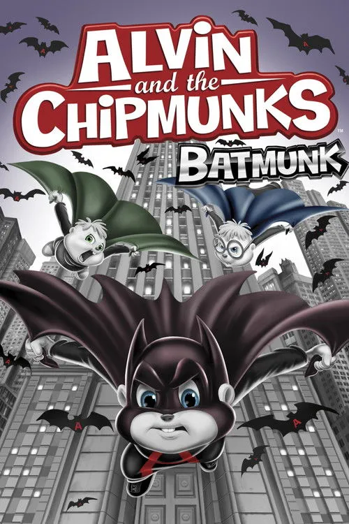 Póster de Alvin and the Chipmunks: Batmunk
