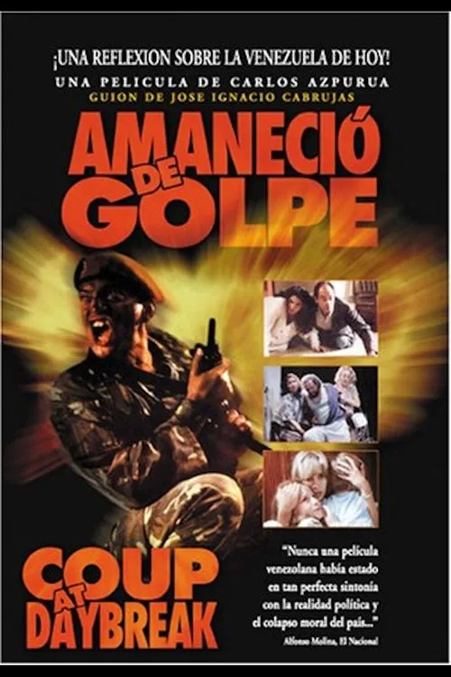 Póster de Amaneció de Golpe