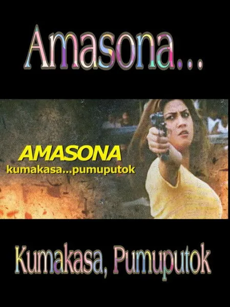 Póster de Amasona… Kumakasa, Pumuputok