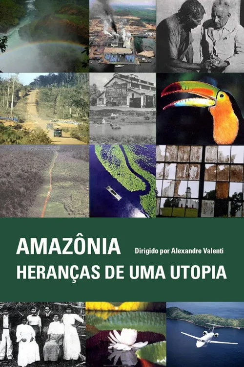 Alex Nader interpreta a Narrator en Amazônia - Heranças de uma Utopia
