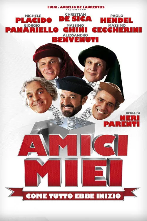 Póster de Amici miei - Come tutto ebbe inizio