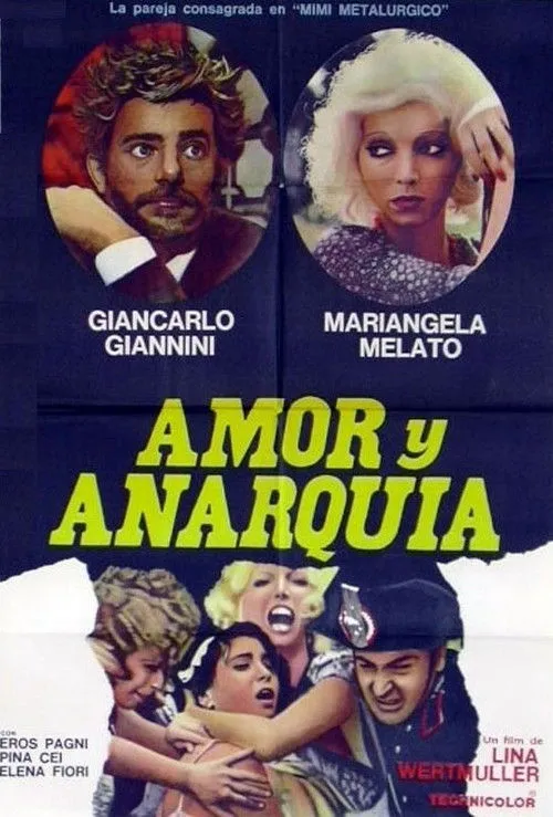 Pina Cei interpreta a Madame Aïda en Amor y anarquía