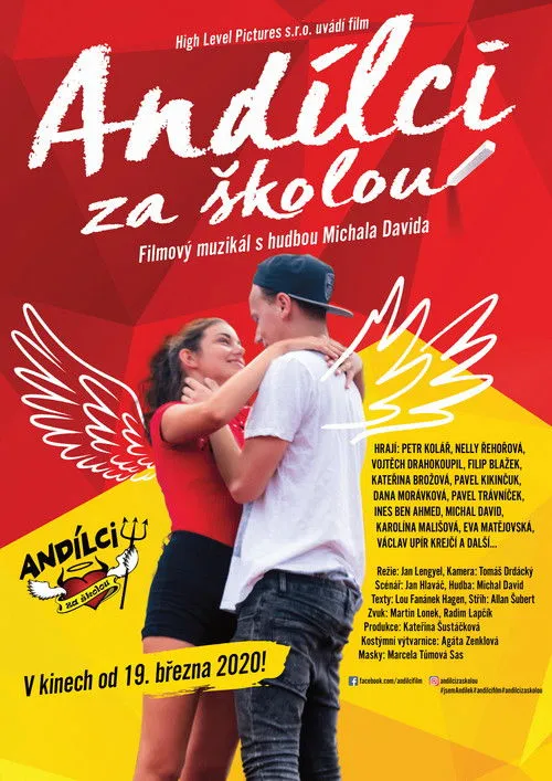 Michal David interpreta a školník en Andílci za školou