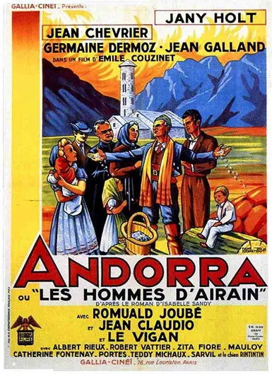 Portada de Andorra ou les hommes d'Airain