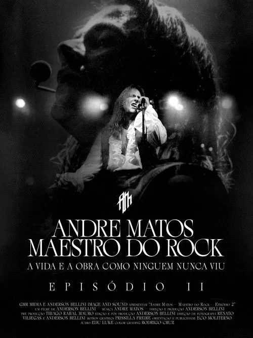 Alex Holzwarth interpreta a  en Andre Matos - Maestro do Rock - Episódio II