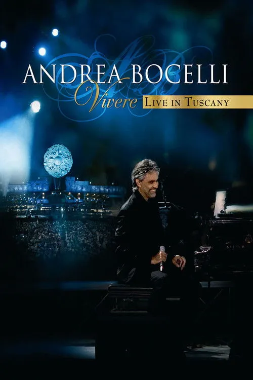 Póster de Andrea Bocelli - Vivere Vivo en la Toscana