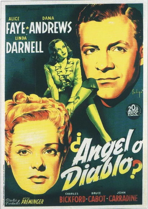 Alice Faye interpreta a June Mills en ¿Ángel o diablo?