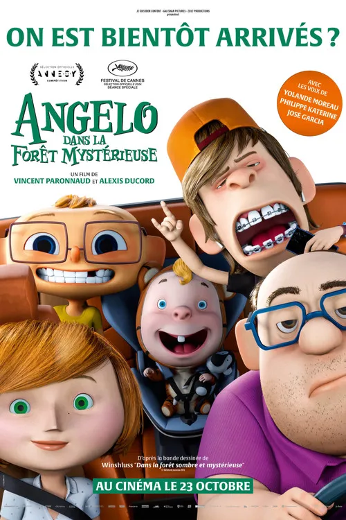 Póster de Angelo dans la forêt mystérieuse
