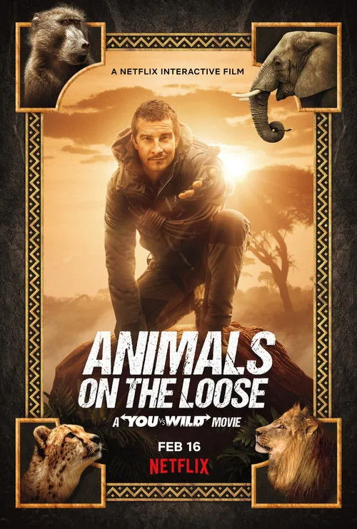 Póster de Animals on the Loose: A You vs. Wild Interactive Movie