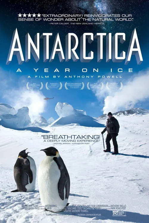 Póster de Antártida: Un año sobre hielo