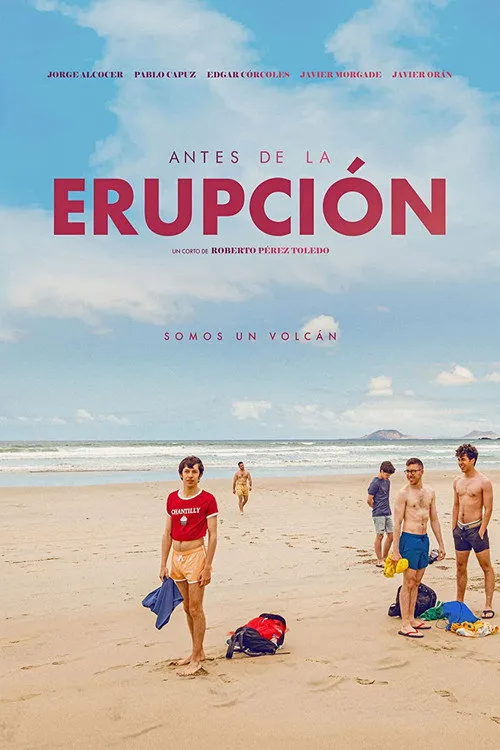 Edgar Córcoles interpreta a en Antes de la erupción