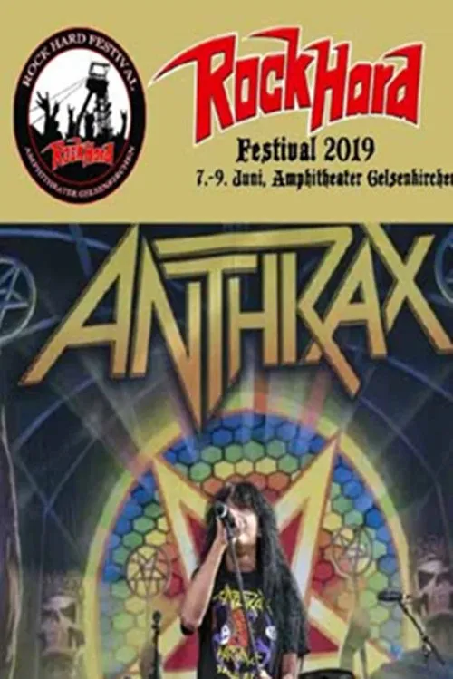 Scott Ian interpreta a Rhythm Guitar en Anthrax - Live Rock Hard Festival 2019