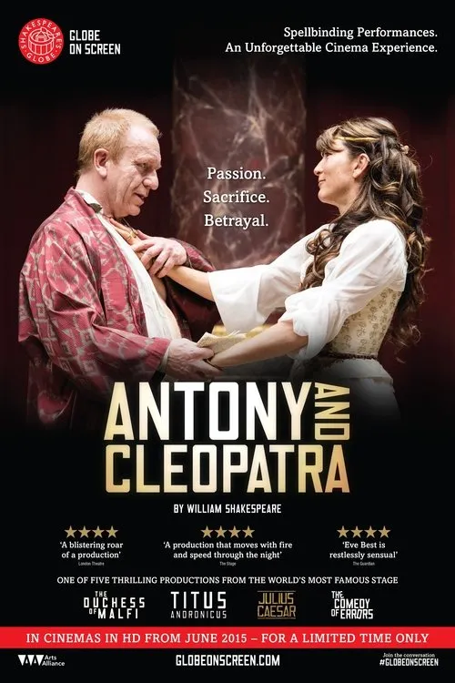 Póster de Antony and Cleopatra - Live at Shakespeare's Globe