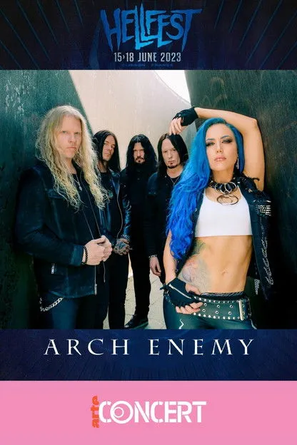 Sharlee D'Angelo interpreta a Self en Arch Enemy - Hellfest 2023