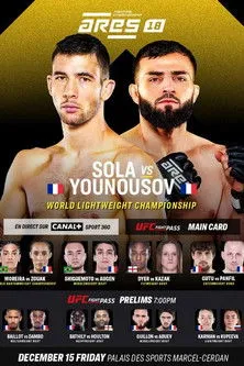 Aboubacar Bathily interpreta a  en ARES Fighting Championship 18: Sola vs Younousov