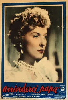 Gino Bechi interpreta a Stevano Mai en Arrivederci, papà!