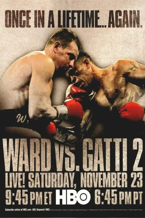 Póster de Arturo Gatti vs. Micky Ward II