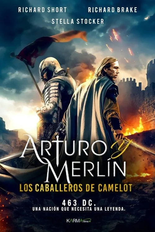Ian Sharp interpreta a Gareth en Arturo y Merlín: Caballeros de Camelot