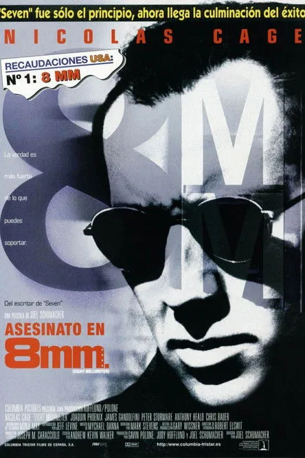 Póster de Asesinato en 8mm