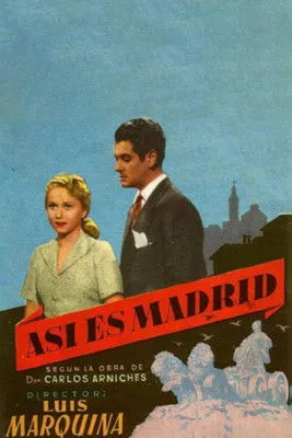 Póster de la película Así es Madrid