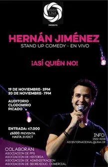 Hernán Jiménez interpreta a Himself en Así quién no