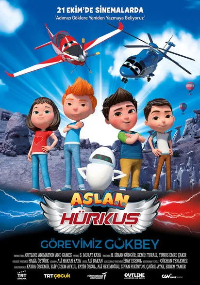 Póster de la película Aslan Hürkuş 2: Görevimiz Gökbey