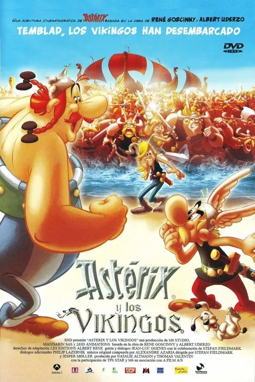 Póster de Astérix y los vikingos