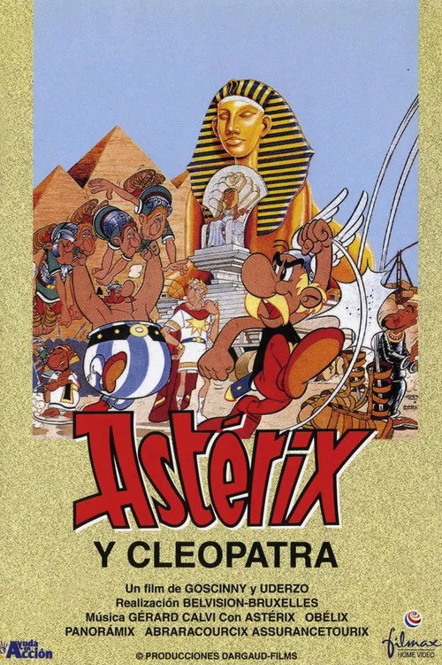 Póster de Astérix y Cleopatra