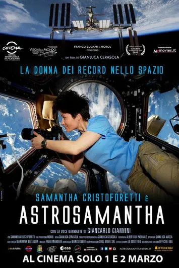Samantha Cristoforetti interpreta a  en Astrosamantha