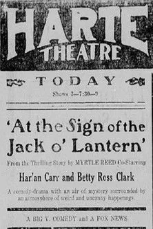 Monte Collins Sr. interpreta a Jeremiah Bradford en At the Sign of the Jack'O Lantern