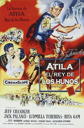 Póster de la película Atila, rey de los hunos