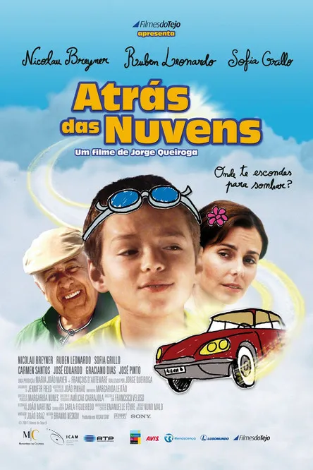 Póster de Atrás das nuvens