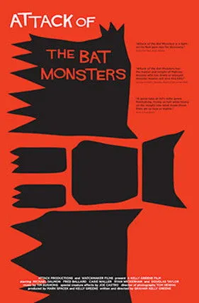 Póster de Attack Of The Bat Monsters