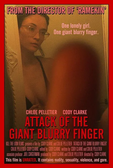 Póster de Attack of the Giant Blurry Finger