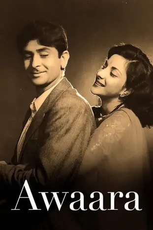 Raj Kapoor interpreta a Raj en आवारा