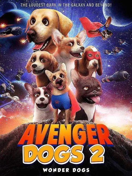 Póster de Avenger Dogs 2: Wonder Dogs