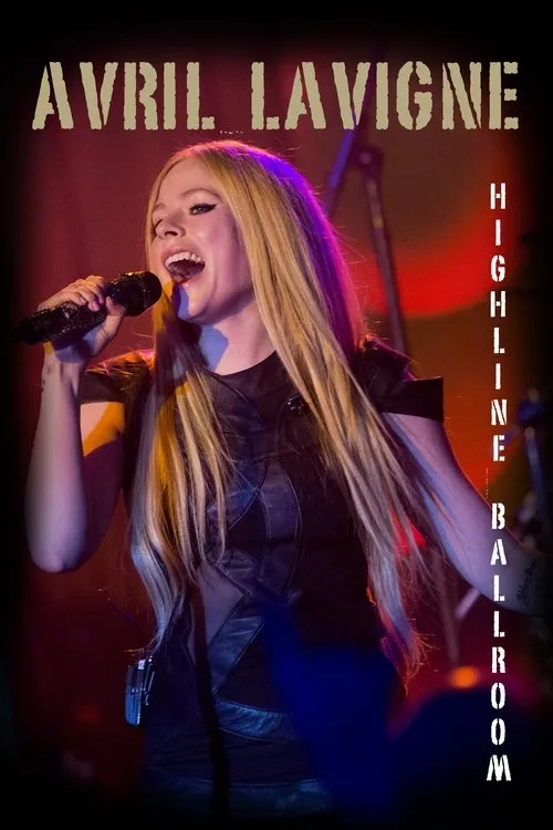 Póster de Avril Lavigne - Highline Ballroom