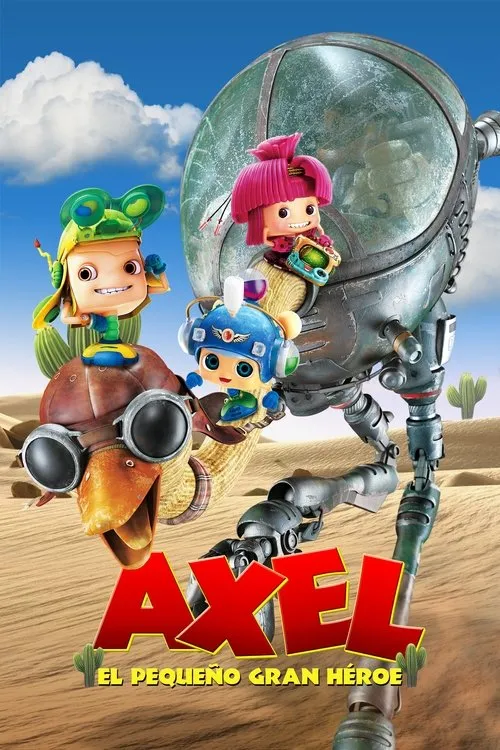 Póster de la película Axel: El pequeño gran héroe