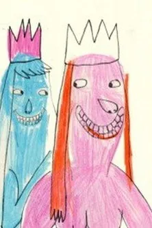 Simon Szabó interpreta a Mesélo en Az izmos királylányok